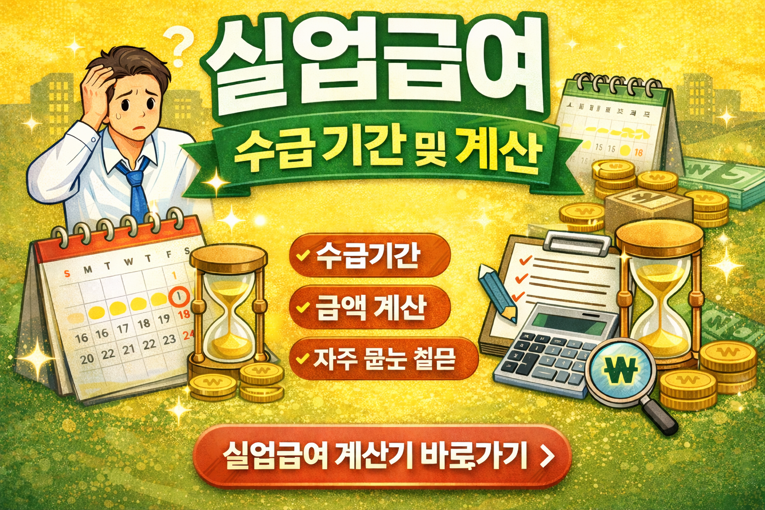 실업급여 계산기